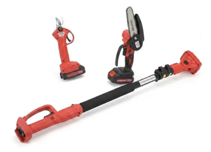 Садовий набір BOSCH секатор DUP365 + пила DUC280HN + штанга 2 м - зображення 9