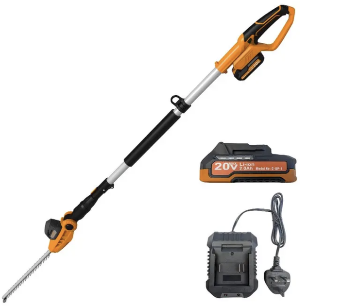 Аккумуляторный телескопический кусторез Yard Force LH C41A 20V 2.0 Ah - изображение 10