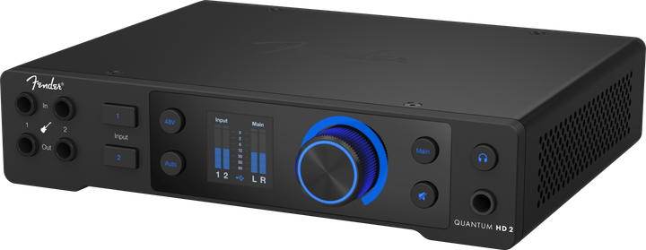 Interfejs audio Fender Quantum HD 2 USB‑C (673454015052) - Zdjęcie 2 Interfejs audio Fender Quantum HD 2 USB‑C (673454015052) - obraz 2