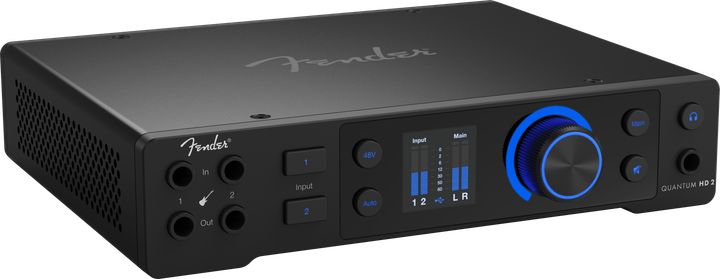 Interfejs audio Fender Quantum HD 2 USB‑C (673454015052) - Zdjęcie 4 Interfejs audio Fender Quantum HD 2 USB‑C (673454015052) - obraz 4