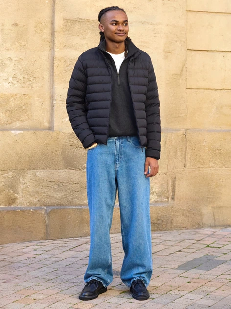 Джинсы широкие мужские Uniqlo 410047 35 Синие (1159863816) - Фото 15 Джинсы широкие мужские Uniqlo 410047 35 Синие (1159863816) - изображение 15