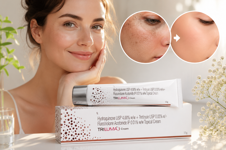 Крем Трилума Tri-Luma Galderma (Три-Лума) 15 г – осветление пигментных пятен, мелазма, акне, веснушки - изображение 2
