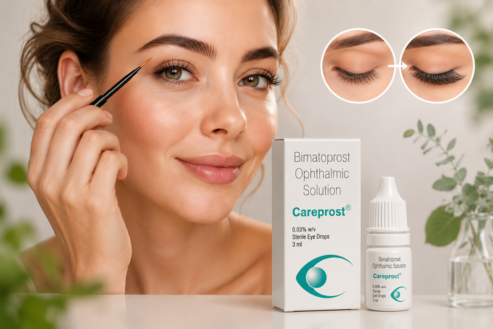 Careprost, 3 мл — засіб для росту вій та брів (оригінал, Індія) - зображення 2
