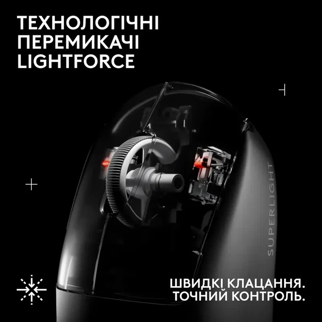 Миша Logitech Pro X Superlight 2 SE White (910-007556) - Фото 10 Миша Logitech Pro X Superlight 2 SE White (910-007556) - зображення 10