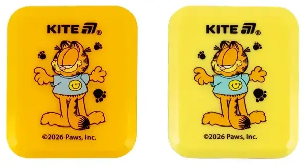 Набір точилок для олівців Kite Garfield Retro/Classic з контейнером асорті кольорів 24 шт (GF26-116) - Фото 2 Набір точилок для олівців Kite Garfield Retro/Classic з контейнером асорті кольорів 24 шт (GF26-116) - зображення 2