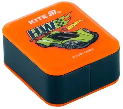 Набор точилок для карандашей Kite Hot Wheels с контейнером ассорти цветов 24 шт (HW25-116) - изображение 3