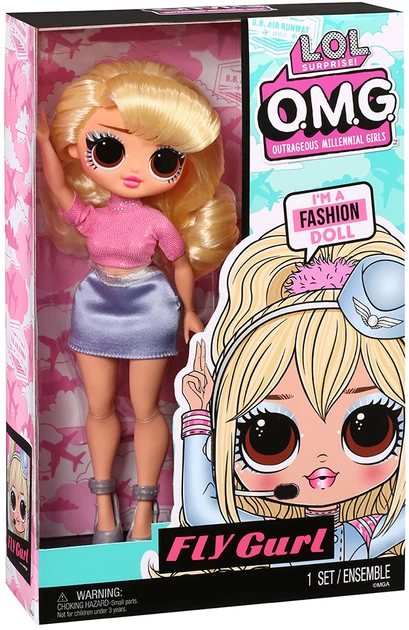 Кукла L.O.L. Surprise! серии OPP OMG Стюардесса - Фото 1 Кукла L.O.L. Surprise! серии OPP OMG Стюардесса - изображение 1