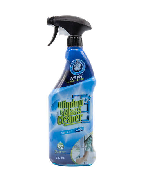 Засіб для миття вікон та дзеркал Bergreen Window & Glass Cleaner Alpine Air 750мл - зображення 2