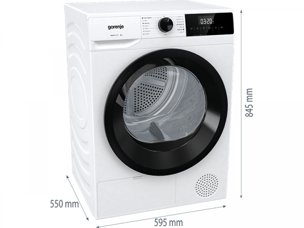 Сушильна машина gorenje dhne82/ua - изображение 2