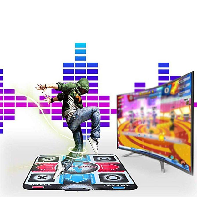 Килимок танцювальний музичний Stepmania Dance Mat для комп'ютера та телевізора з підключенням USB/AV-тюльпан та нековзною поверхнею - Фото 7 Килимок танцювальний музичний Stepmania Dance Mat для комп'ютера та телевізора з підключенням USB/AV-тюльпан та нековзною поверхнею - зображення 7