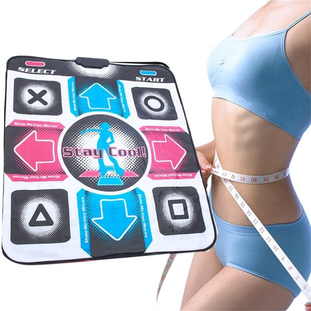 Килимок танцювальний музичний Stepmania Dance Mat для комп'ютера та телевізора з підключенням USB/AV-тюльпан та нековзною поверхнею - Фото 8 Килимок танцювальний музичний Stepmania Dance Mat для комп'ютера та телевізора з підключенням USB/AV-тюльпан та нековзною поверхнею - зображення 8