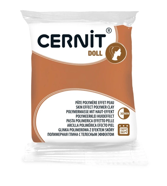 Полимерная глина Cernit Doll Collection, 56 г., Карамель (CE0950056807C) - Фото 1 Полимерная глина Cernit Doll Collection, 56 г., Карамель (CE0950056807C) - изображение 1
