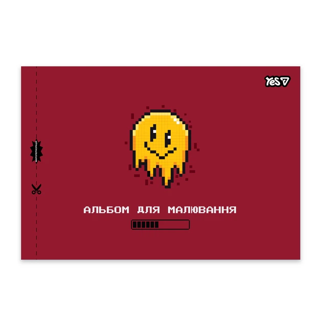 Альбом для рисования YES, А4, 20 листов, YES collection, скоба, (130650) - изображение 3