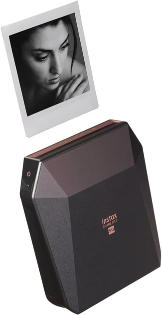 Портативный фотопринтер Fujifilm Instax Share SP-3 SQ (87111) Черный (102055529) - Б/У - изображение 3