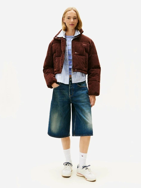 Куртка демисезонная женская Tommy Hilfiger 707508489 L Коричневая (1159863681) - Фото 8 Куртка демисезонная женская Tommy Hilfiger 707508489 L Коричневая (1159863681) - изображение 8