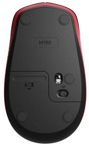 Миша Logitech M190, Red/Black (910-005908) - зображення 6