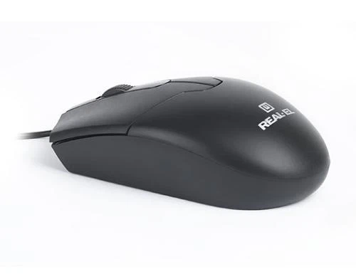 Мышь REAL-EL RM-208, Black, USB - изображение 2