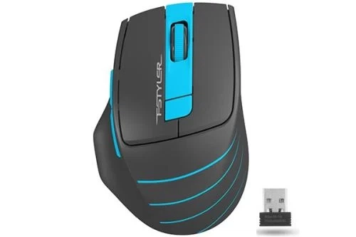 Мышь A4Tech Fstyler FG30 2000dpi Grey+Blue, USB, Wireless - Фото 1 Мышь A4Tech Fstyler FG30 2000dpi Grey+Blue, USB, Wireless - изображение 1