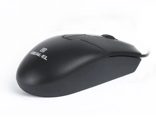 Мышь REAL-EL RM-208, Black, USB - изображение 8
