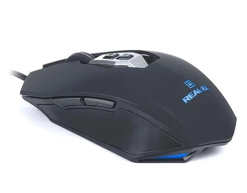 Мышь REAL-EL RM-525, Black, USB - Фото 6 Мышь REAL-EL RM-525, Black, USB - изображение 6