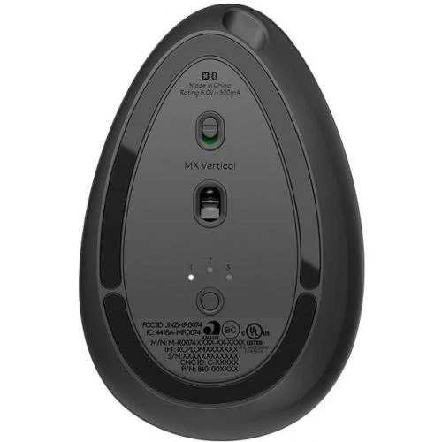 Мышь Logitech MX Vertical, Grey (910-005448) - изображение 5