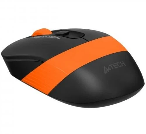 Мышь A4Tech Fstyler FG10S 2000dpi Black+Orange, USB, Wireless, бесшумная - Фото 4 Мышь A4Tech Fstyler FG10S 2000dpi Black+Orange, USB, Wireless, бесшумная - изображение 4