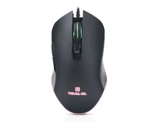 Мышь REAL-EL RM-550, Black, USB - изображение 6