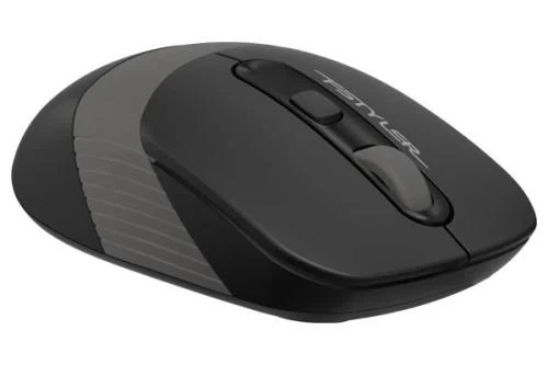 Мышь A4Tech Fstyler FG10 2000dpi Black+Grey, USB, Wireless - изображение 2