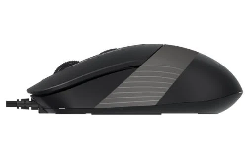 Мышь A4Tech Fstyler FM10 1600dpi Black+Grey, USB - изображение 3