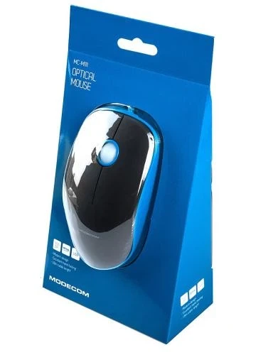 Мышь Modecom MC-M111, Black/Blue (M-MC-M111-140) - изображение 5