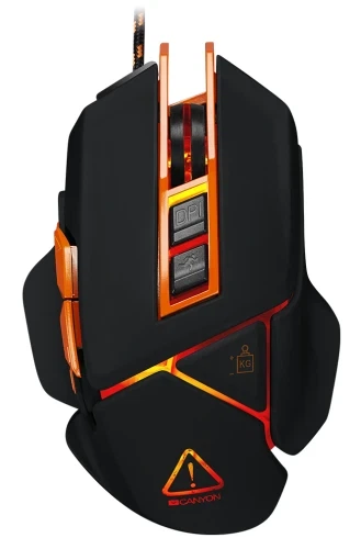 Мышь Canyon GM-6 "Hazard", Black (CND-SGM6N) - изображение 2