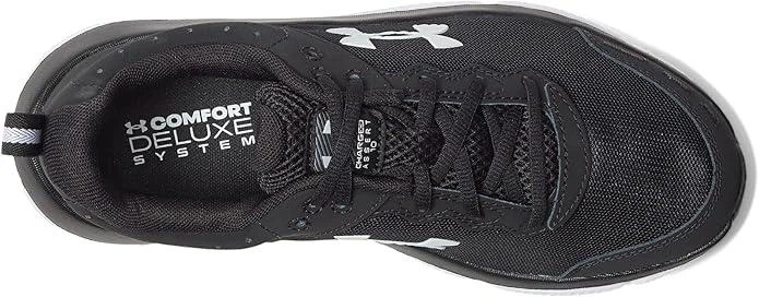 Жіночі кросівки для бігу Under Armour Charged Assert 10, сітка, чорні, розмір 38 ( усітлка 24 см) - Фото 6 Жіночі кросівки для бігу Under Armour Charged Assert 10, сітка, чорні, розмір 38 ( усітлка 24 см) - изображение 6