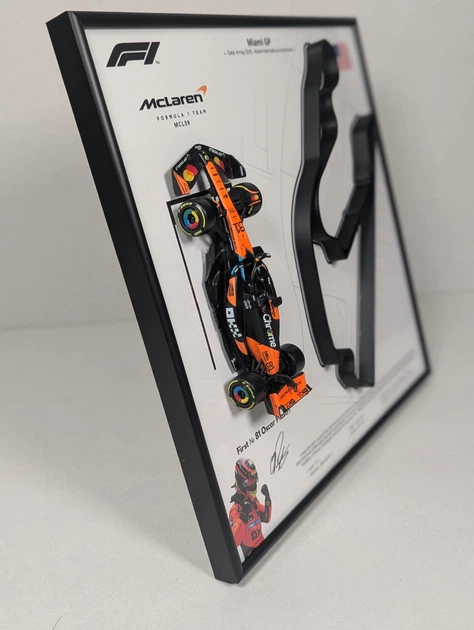 3D Картина На Стіну 25x25 см з Моделлю Bburago McLaren MCL39 Formula One Team в Масштабі 1:43 Переможне Гран-Прі 2025р. для № 81 Oscar Piastri та 3D траса Miami GP "Miami International Autodrome" / Сезон 2025 / Формула 1 / Оскар Піастрі - Фото 14 3D Картина На Стіну 25x25 см з Моделлю Bburago McLaren MCL39 Formula One Team в Масштабі 1:43 Переможне Гран-Прі 2025р. для № 81 Oscar Piastri та 3D траса Miami GP "Miami International Autodrome" / Сезон 2025 / Формула 1 / Оскар Піастрі - изображение 14