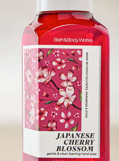 Жидкое мыло-пена для рук Bath & Body Works (667659338757) Japanese Cherry Blossom Gentle & Clean Foaming Hand Soap 259 мл - Фото 2 Жидкое мыло-пена для рук Bath & Body Works (667659338757) Japanese Cherry Blossom Gentle & Clean Foaming Hand Soap 259 мл - изображение 2