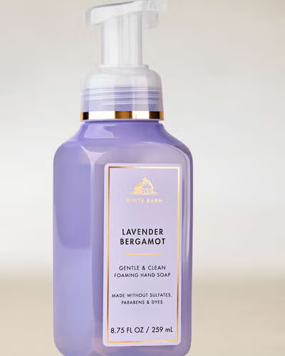 Жидкое мыло-пена для рук Bath & Body Works (667659390564) Lavender Bergamot Gentle & Clean Foaming Hand Soap 259 мл - изображение 2