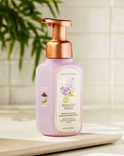 Жидкое мыло-пена для рук Bath & Body Works (1200198003015) Fresh Clit Lilacs Gentle & Clean Foaming Hand Soap 259 мл - изображение 6