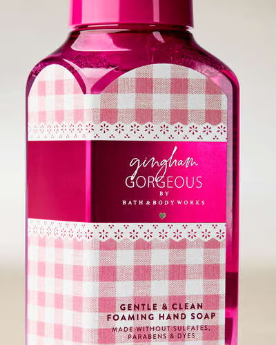 Жидкое мыло-пена для рук Bath & Body Works (1200198002551) Gingham Gorgeous Gentle & Clean Foaming Hand Soap 259 мл - изображение 2