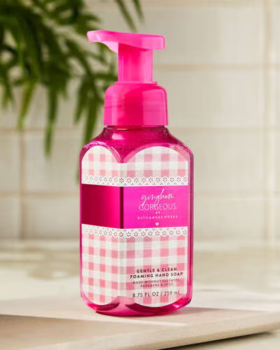 Жидкое мыло-пена для рук Bath & Body Works (1200198002551) Gingham Gorgeous Gentle & Clean Foaming Hand Soap 259 мл - изображение 7