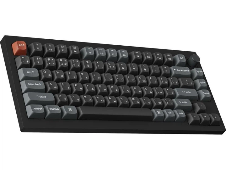 Клавіатура Keychron V1 Ultra Red Switch Black (V1U-D1-UA) - Фото 2 Клавіатура Keychron V1 Ultra Red Switch Black (V1U-D1-UA) - зображення 2
