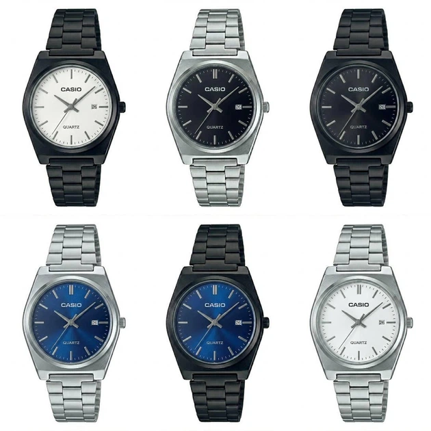 Мужские наручные часы Casio MTP-B145 серые-черные - Фото 2 Мужские наручные часы Casio MTP-B145 серые-черные - изображение 2