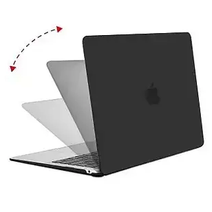Чехол противоударный для MacBook Air 13.6 дюймов силикон защита от ударов черный - изображение 5