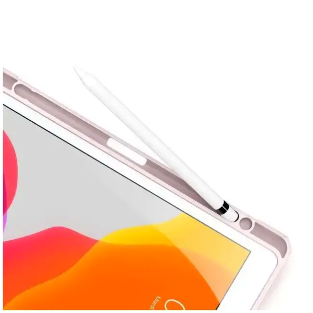 Чохол протиударний для iPad 10,2 дюйма силіконовий захист від ударів і подряпин Magi Series рожевий - зображення 4