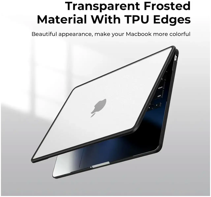 Чехол противоударный для MacBook Air 13.3 дюйма A1932 A2179 A2337 силикон защита от ударов черный - Фото 2 Чехол противоударный для MacBook Air 13.3 дюйма A1932 A2179 A2337 силикон защита от ударов черный - изображение 2