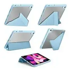 Чехол противоударный силиконовый для Apple iPad Air 10.9 2024 защита от падений для студентов синий - зображення 8