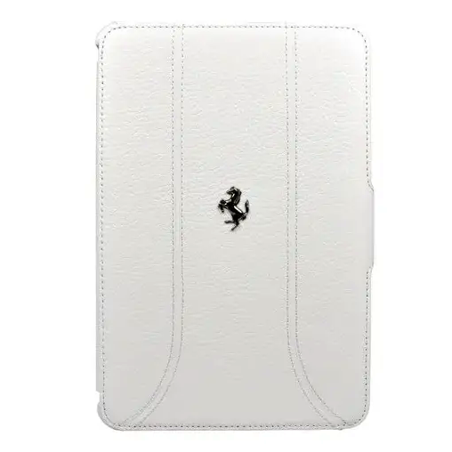 Чехол для iPad Air защитный с подставкой кожа Ferrari Montecarlo белый - зображення 6