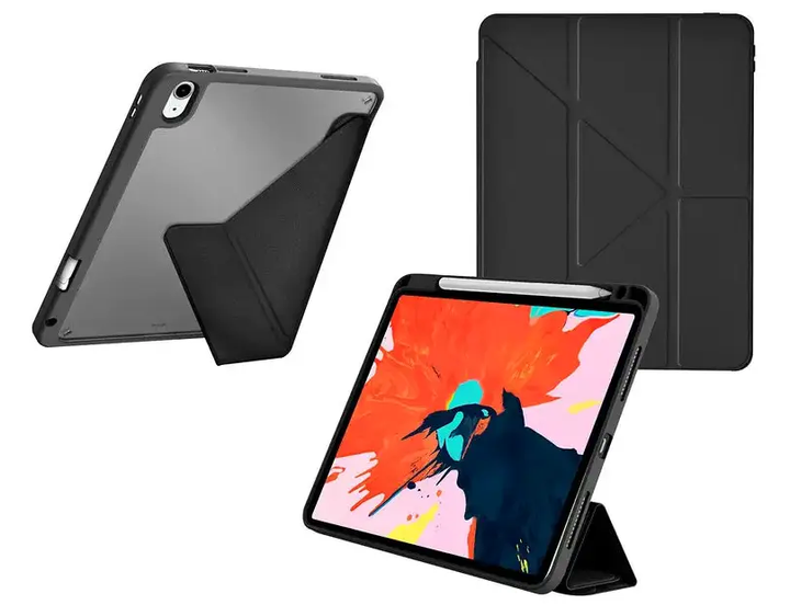 Чехол противоударный для iPad Air 10.9 11 2024 с держателем для стилуса автоматический сон черный - Фото 7 Чехол противоударный для iPad Air 10.9 11 2024 с держателем для стилуса автоматический сон черный - зображення 7