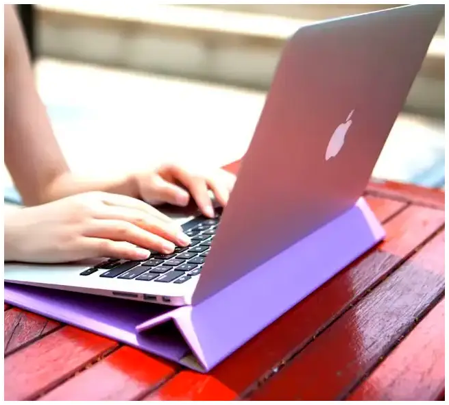 Чехол силиконовый для MacBook Air 13 защита от ударов и царапин для студентов розовый - Фото 2 Чехол силиконовый для MacBook Air 13 защита от ударов и царапин для студентов розовый - изображение 2
