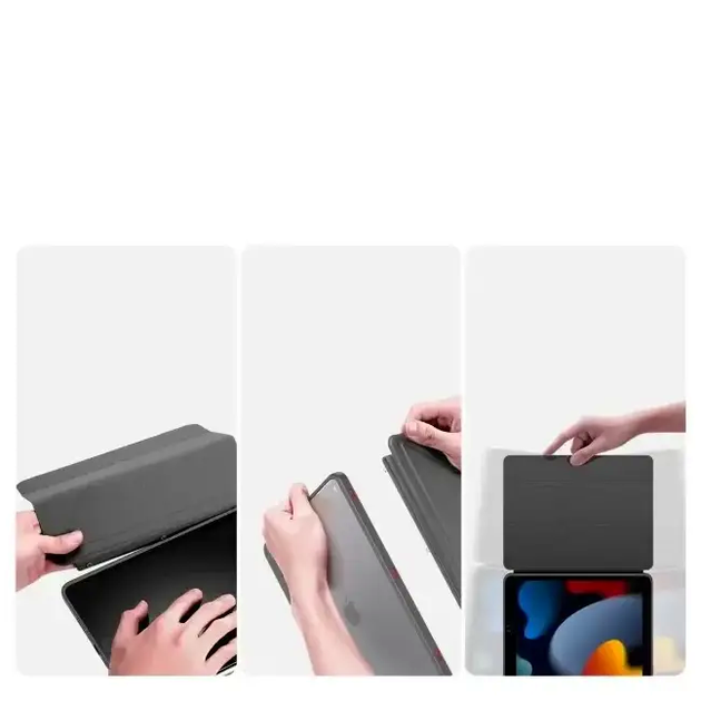 Чехол противоударный для iPad 10,9 дюйма силиконовый защита от ударов Magi Series серый - зображення 5