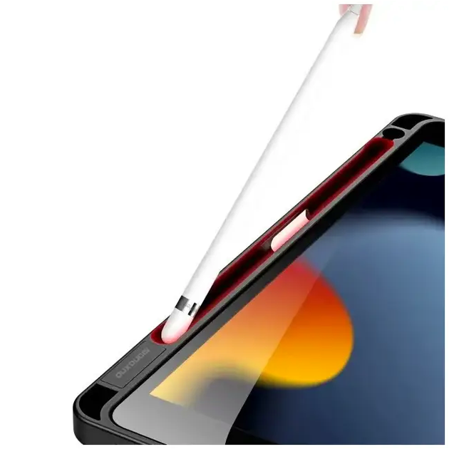 Чохол протиударний для iPad Air 10.2 силіконовий захист від падінь для студентів чорний - зображення 6
