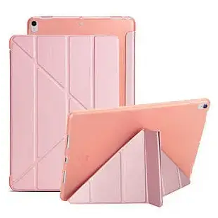 Чохол протиударний для Apple iPad Air 10.9 2024 силіконовий захист від ударів ніжно-рожевий - зображення 6
